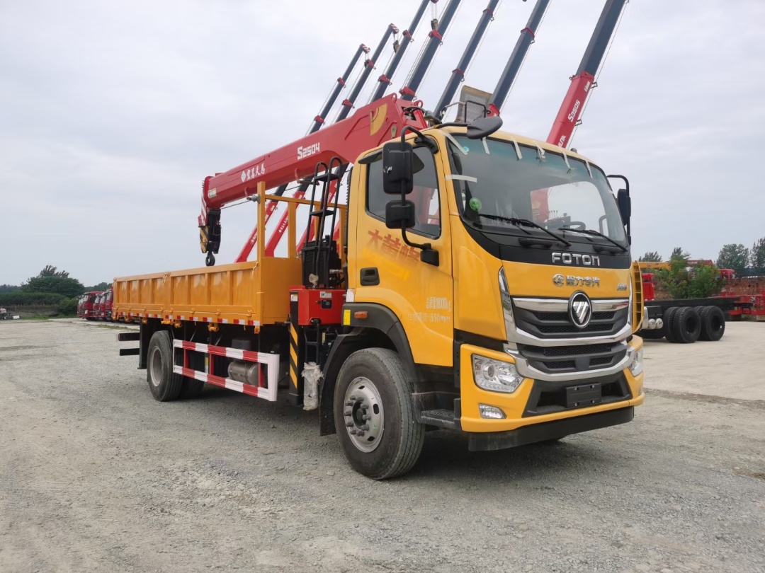 國(guó)六福田大黃蜂宏昌天馬10噸隨車(chē)吊